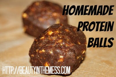 Homemade Protein Balls