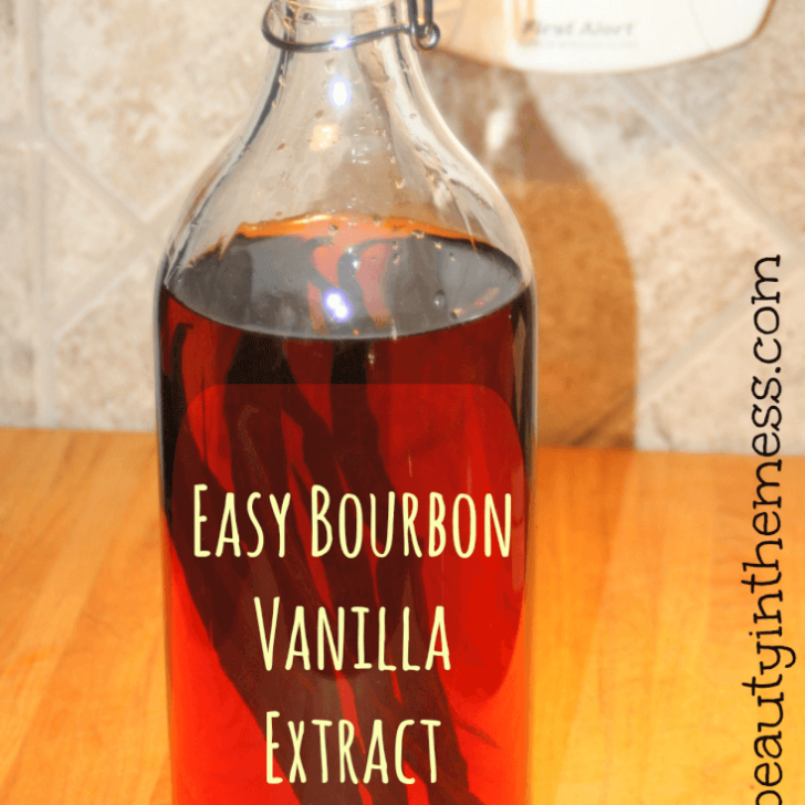 easy bourbon vanilla extract