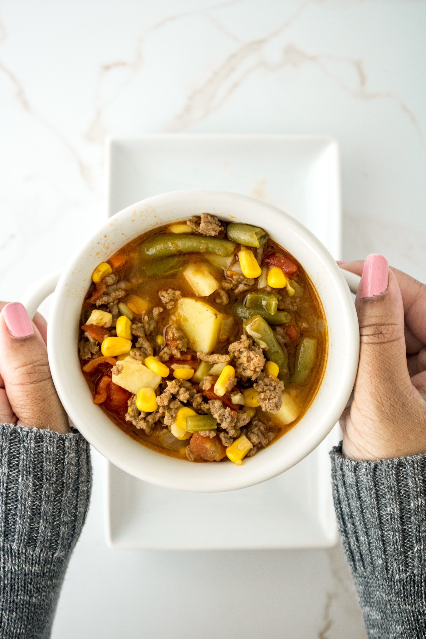 The Best Vegetable Beef Soup That Will Get Your Kids to Eat Veggies!