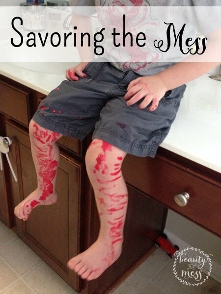 Savoring the Mess Picture