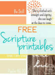 Free Scripture Printables For Your Home, Office, Locker, And Lock Screen
