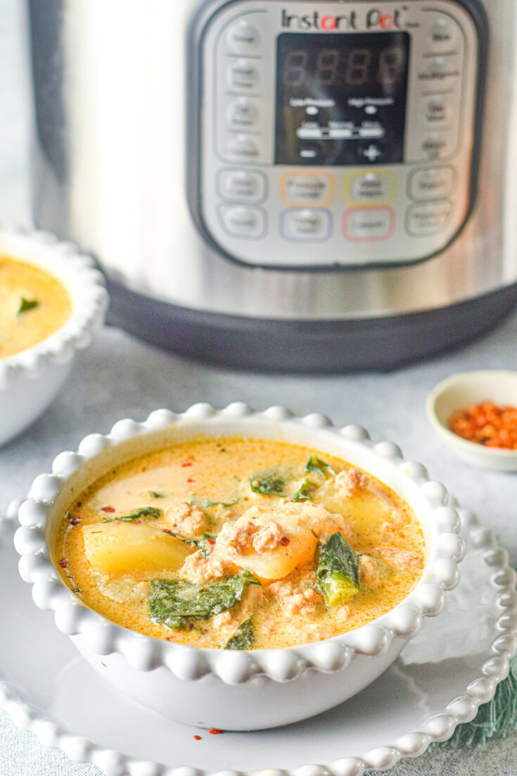IP Zuppa Toscana with Instant Pot