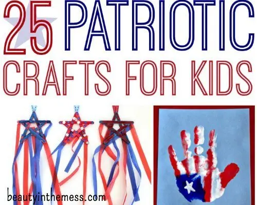 Patriotic Crafts for Kids for the 4th of July