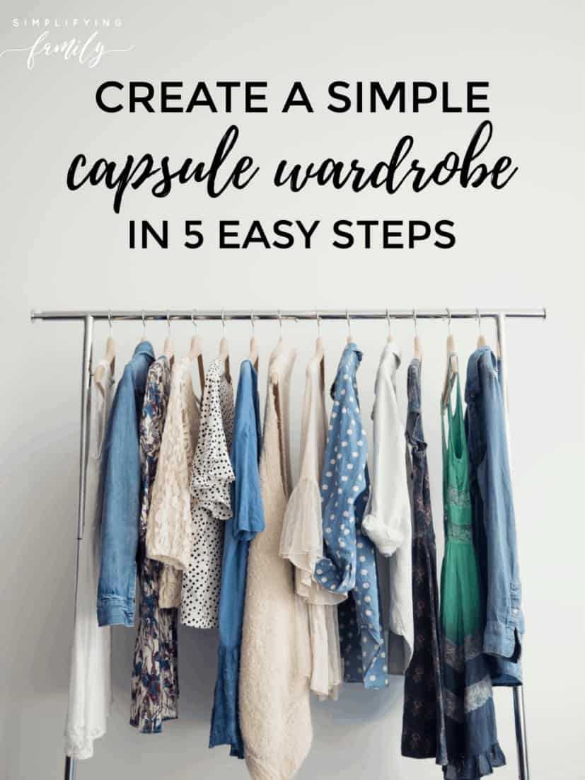 Create a Simple Capsule Wardrobe in 5 Easy Steps 1
