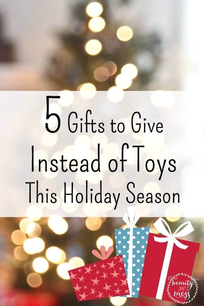 5 Gifts to Give Instead of Toys This Holiday Season