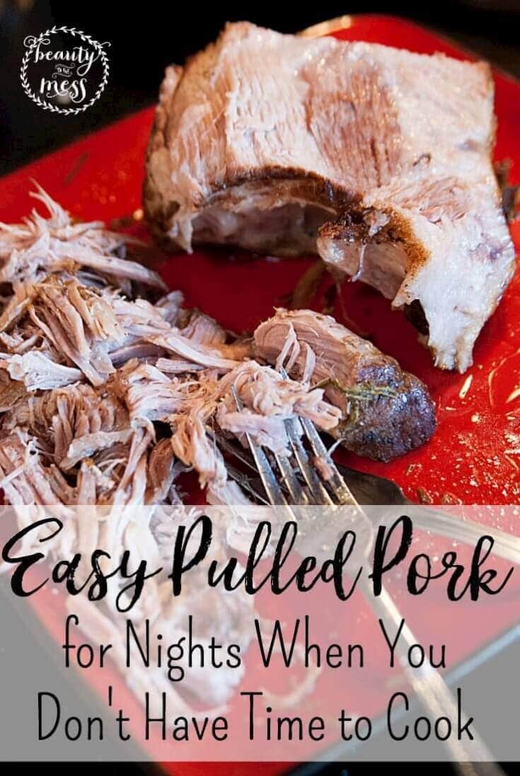 Easy Pulled Pork for Nights When You Don't Have Time to Cook 1