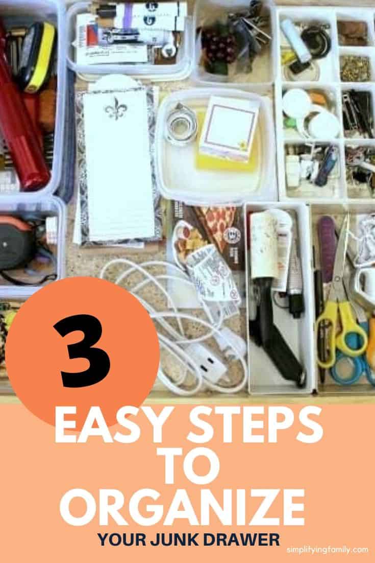 Organizing the Junk Drawer in 3 Easy Steps 2