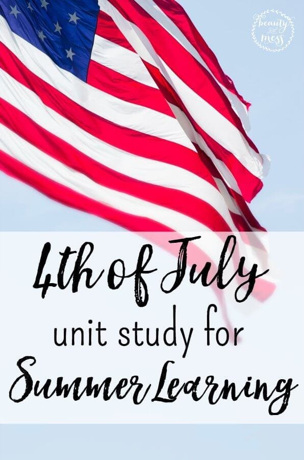 Free 4th of July Unit Study 1