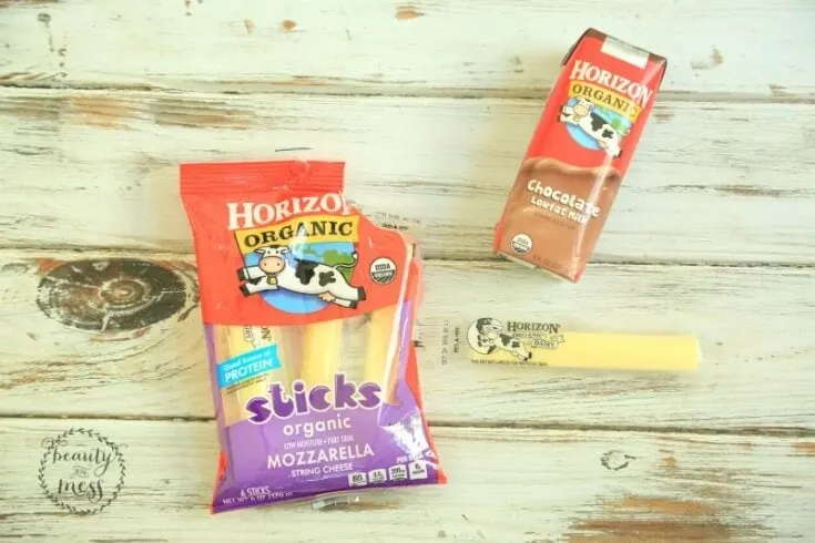 Horizon Cheese Stick and Chocolate Milk Afternoon Snack