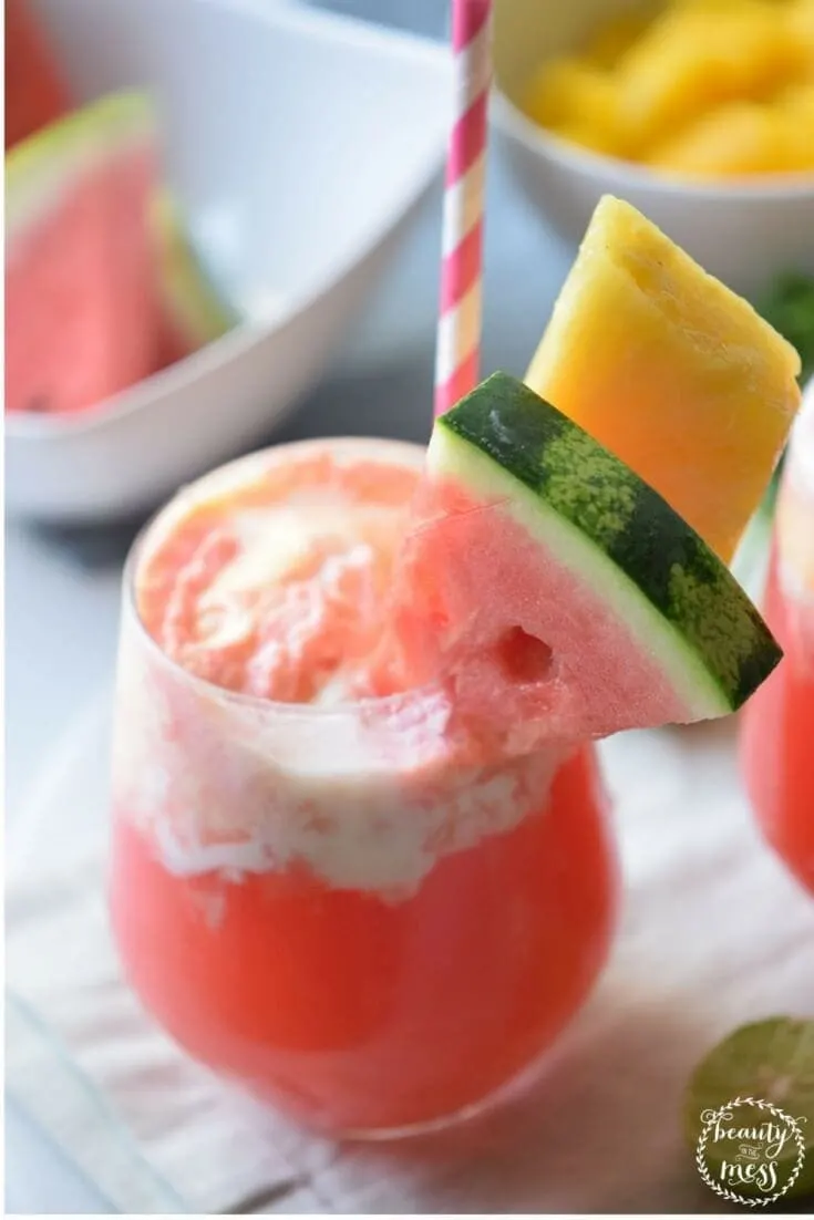 Watermelon Pineapple Float