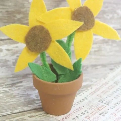 Easy Sunflower Craft for Kids