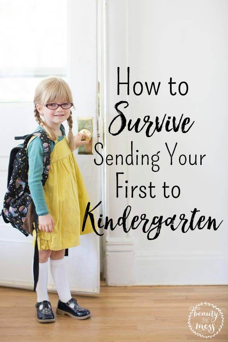 How to Survive Sending Your First to Kindergarten