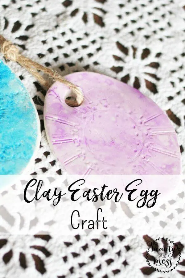 Clay Easter Egg Craft