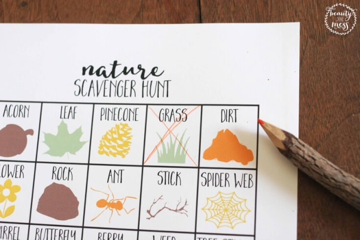 Explore Your World with This Nature Scavenger Hunt Perfect For All Ages 7