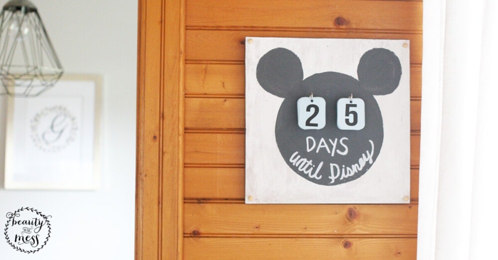 Easy and Magical Disney Countdown Calendar You Can Make Yourself In 5 Easy Steps 10