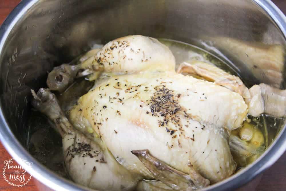 Easily Cook a Whole Chicken in Your Instant Pot 4