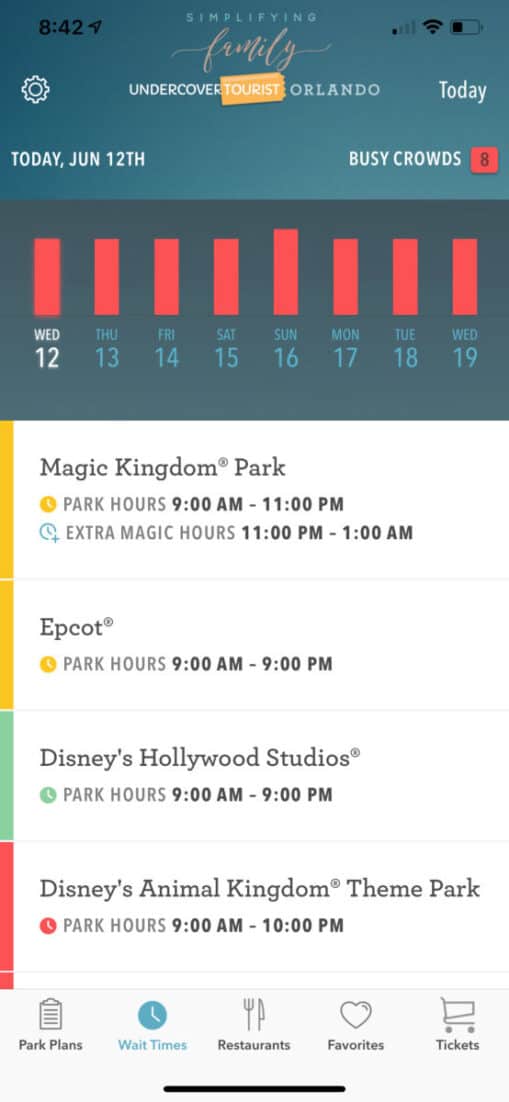 The Best Walt Disney World Apps for Your Next Disney World Vacation 7