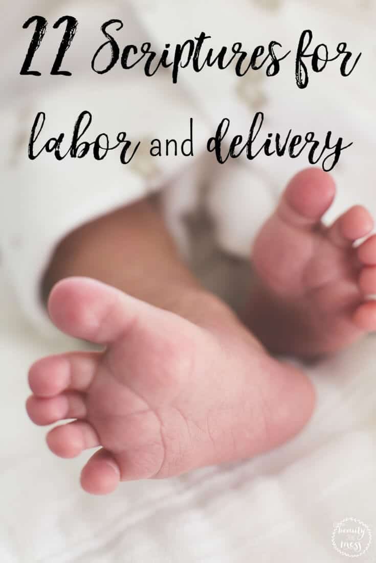22 bibeltexter för förlossning och förlossning