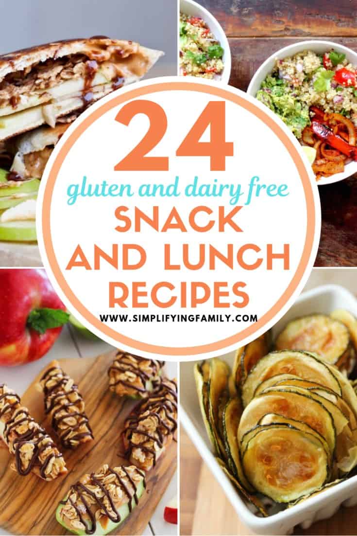 24 Gluten Free and Dairy Free Snacks and Lunch Recipes 6