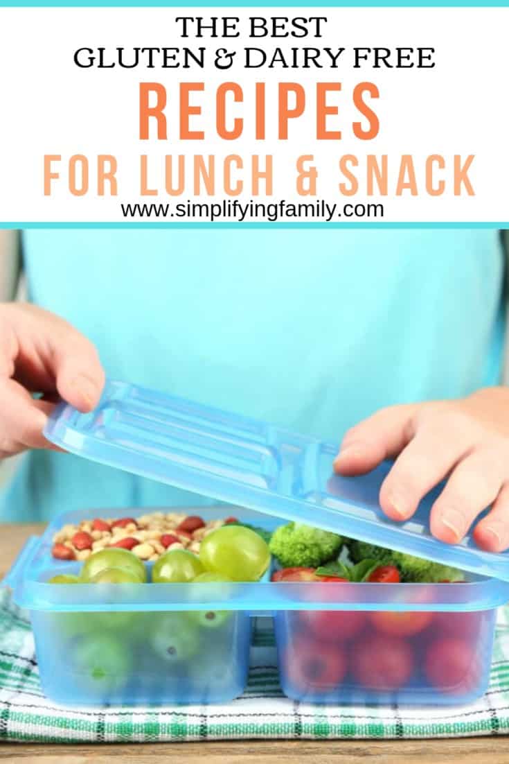 24 Gluten Free and Dairy Free Snacks and Lunch Recipes 3