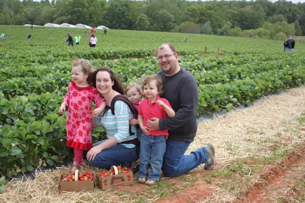 Family Strawberry Field