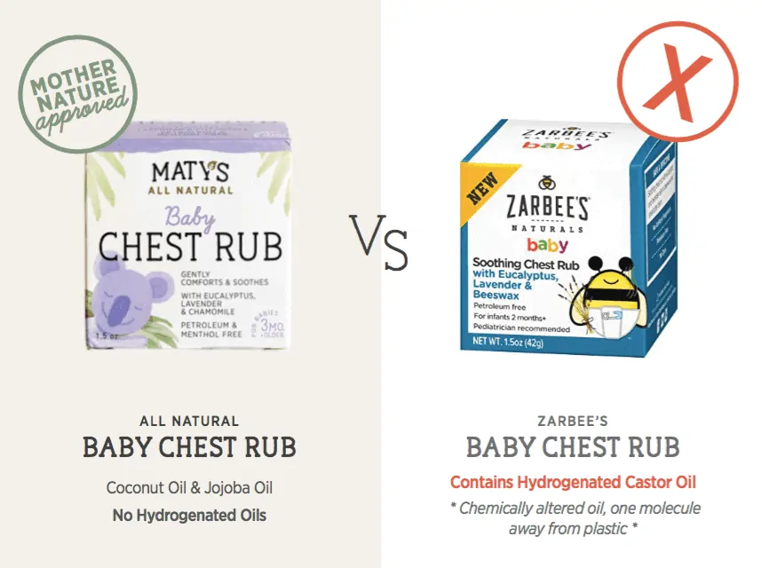 Maty's Heathy Products Baby Chest Rub