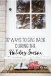 37 WAYS TO GIVE BACK