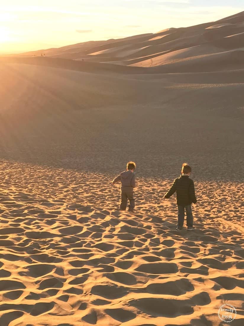 Get Outside Intentional Family Time Sand Dunes