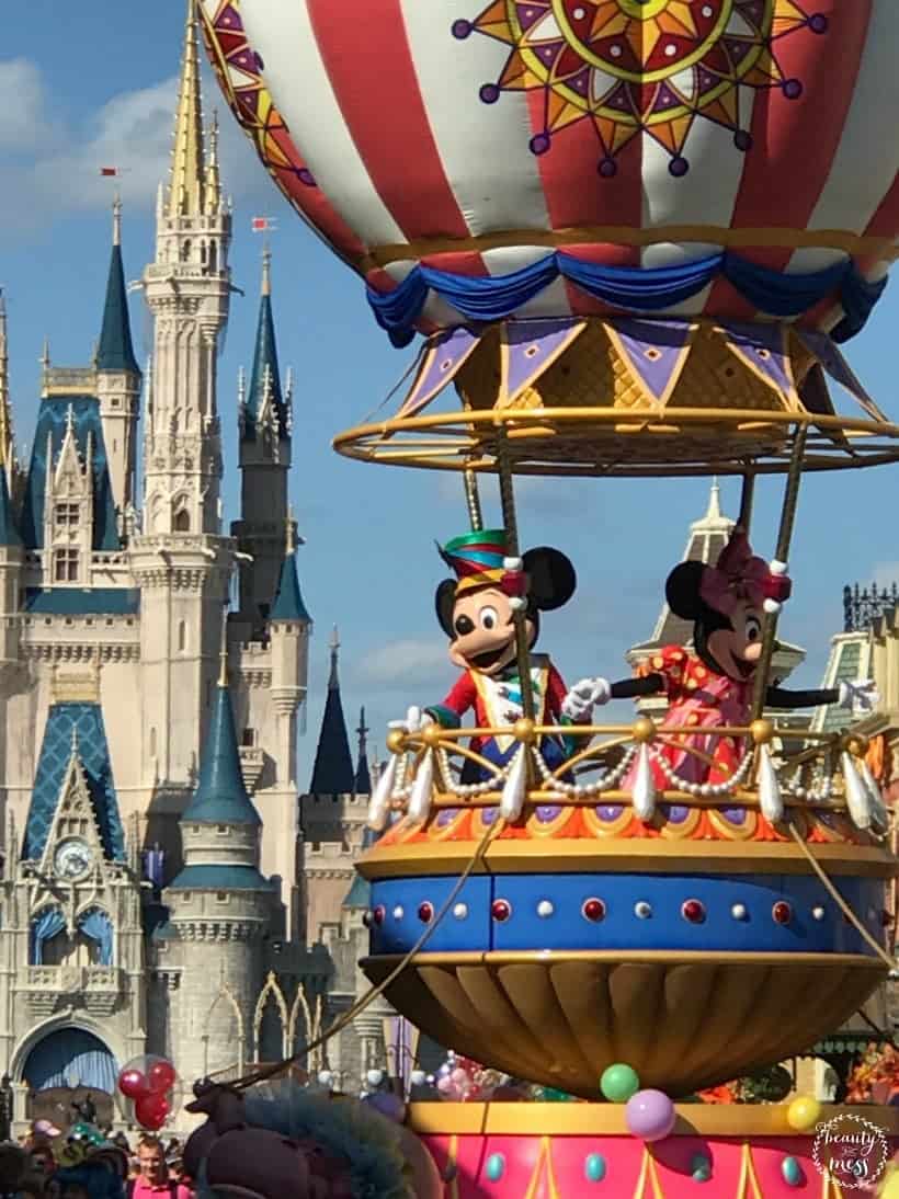Walt Disney World Parade Mickey and Minnie