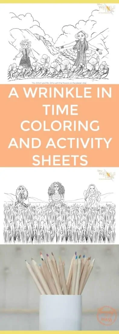 A WRINKLE IN TIME COLORING PAGES