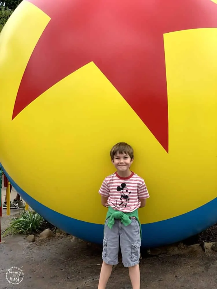Pixar Ball Photo Spot Toy Story Land