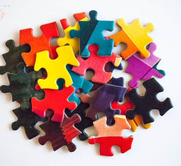 ways to organize puzzles