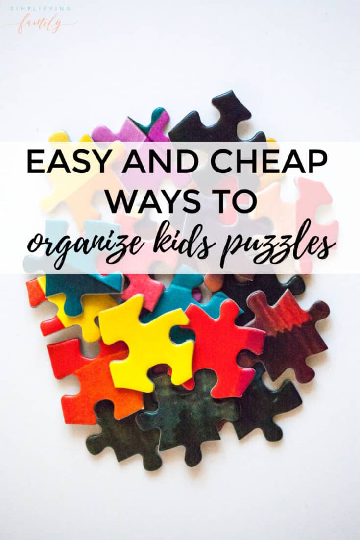 5 Easy and Cheap Ways to Organize Puzzles at Home 1