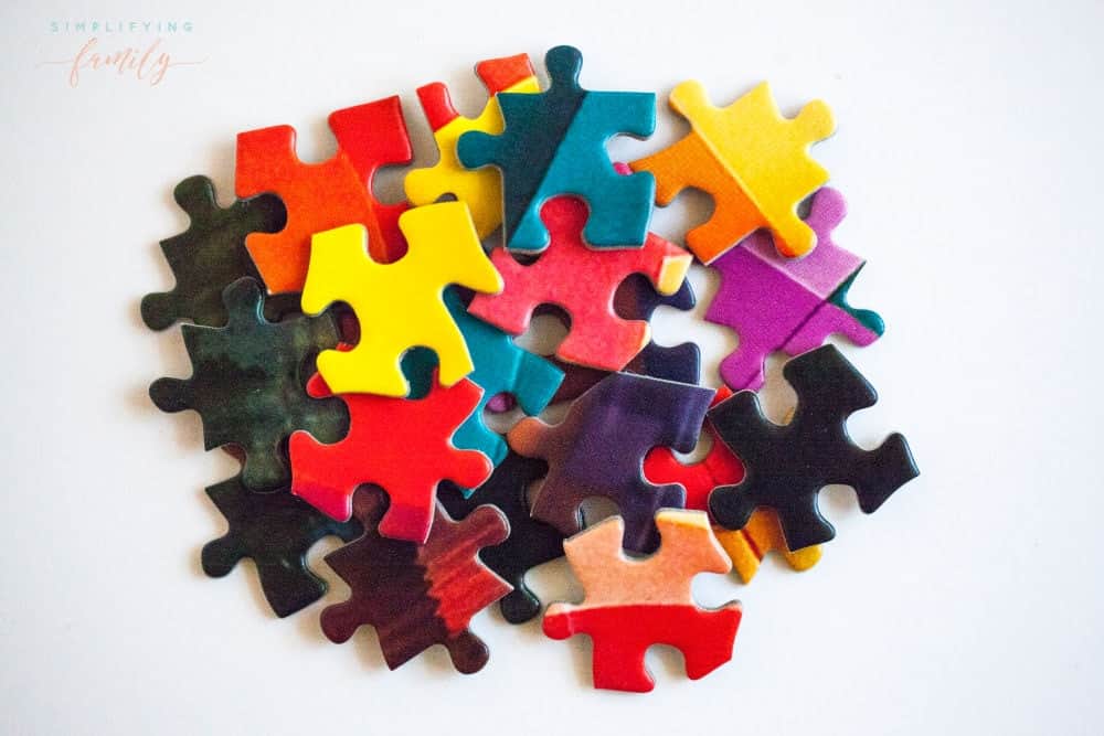 5 Easy and Cheap Ways to Organize Puzzles at Home