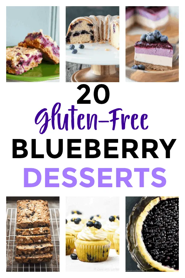 gluten free blueberry desserts