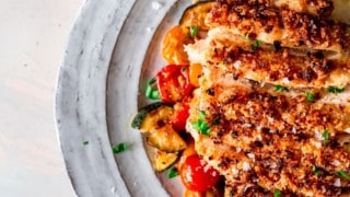 Gluten Free Crispy Parmesan Chicken with Blue Plate Mayo