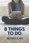 8 things to do to increase your productivity