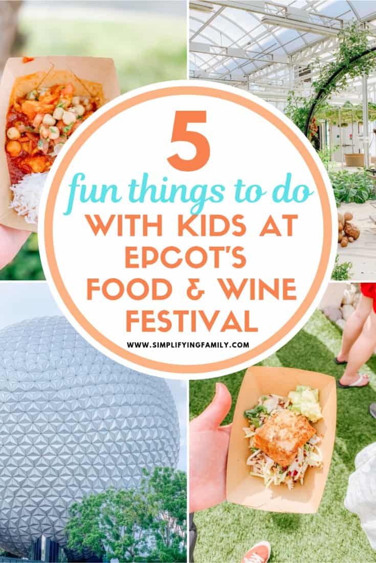5 Fun Things To Do At Epcot Food and Wine Festival with Kids 1