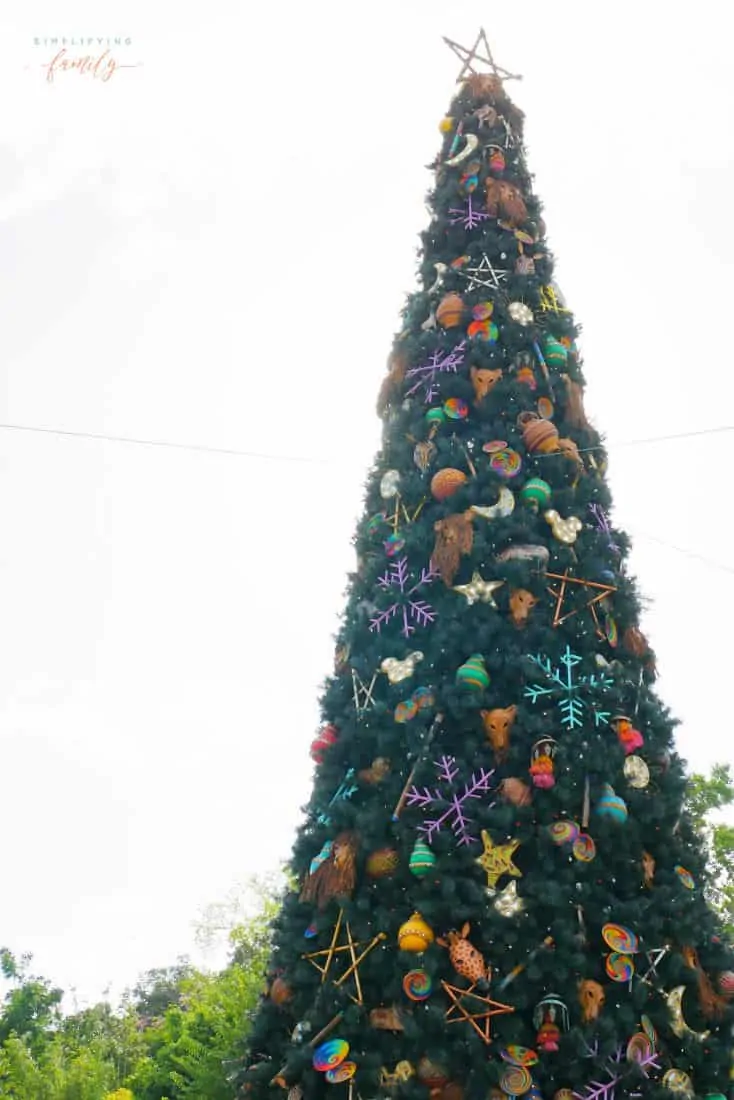 Celebrate Holidays at Disney's Animal Kingdom Christmas Tree