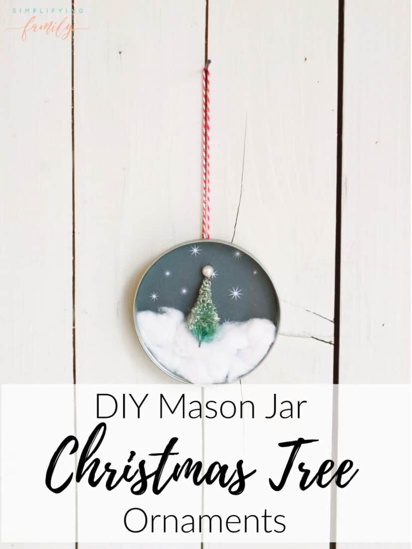 Easy DIY Mason Jar Christmas Ornaments For Your Tree 1