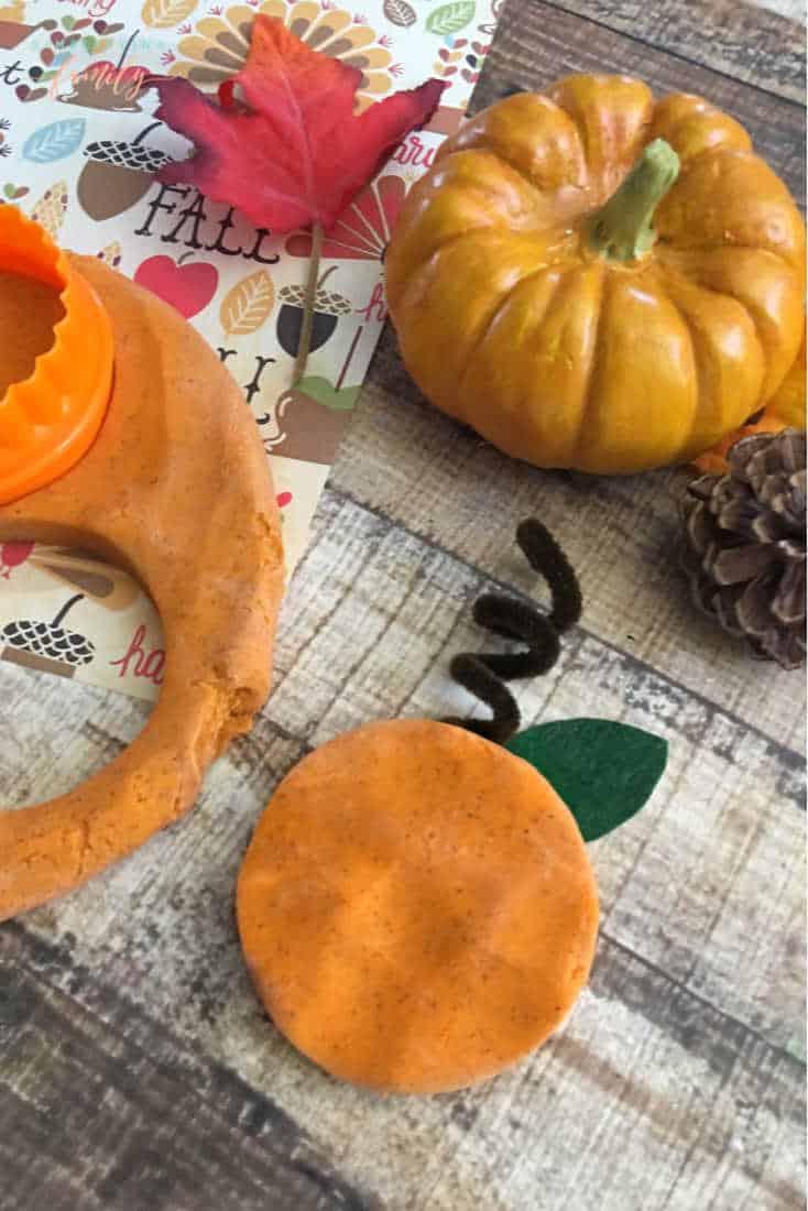 pumpkin spice play dough