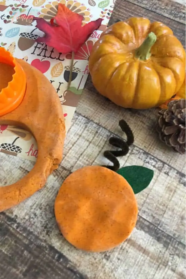 pumpkin spice play dough