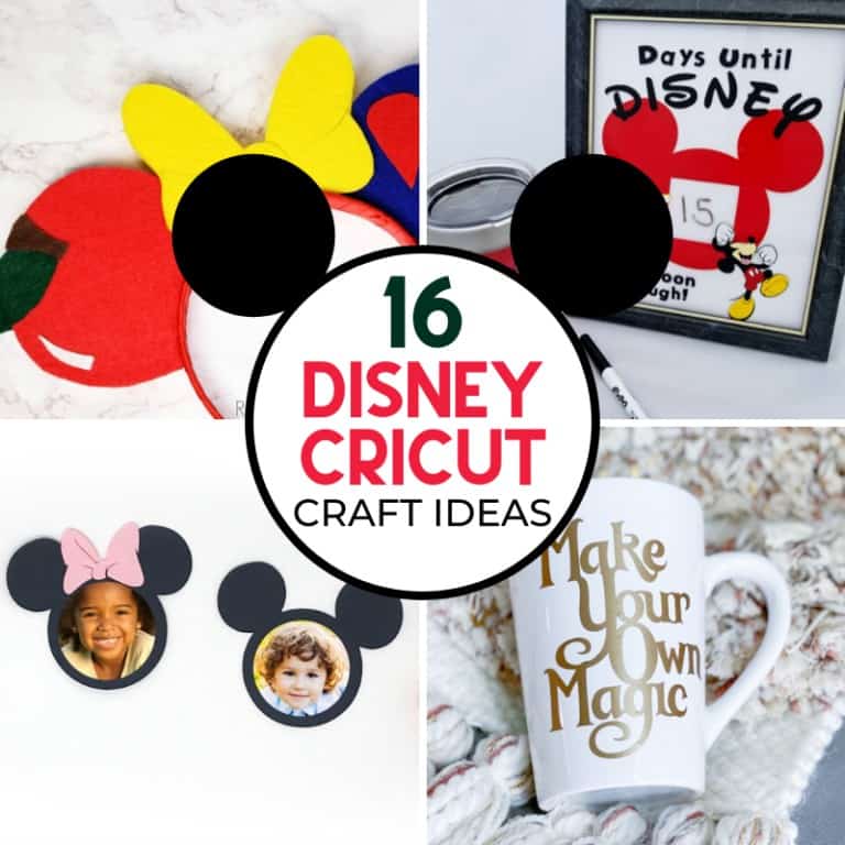 16 Magical Disney Cricut Projects To Make For Your Next Vacation