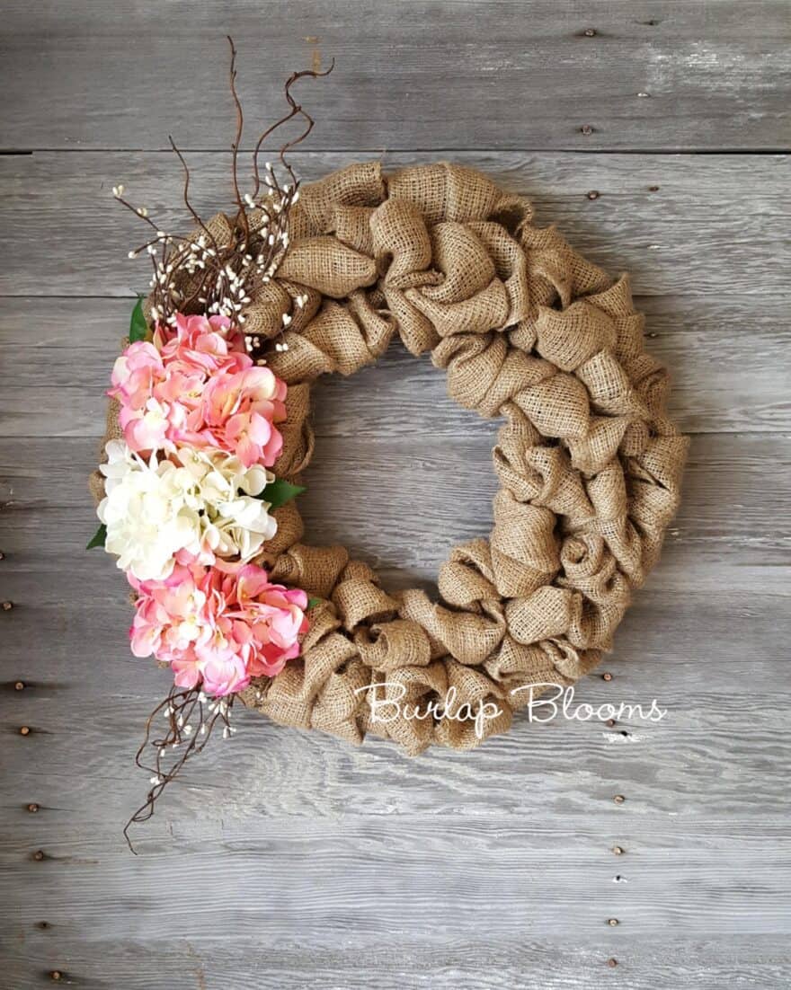 10 Spring Wreaths From Etsy for Under $50 To Refresh Your Space 4