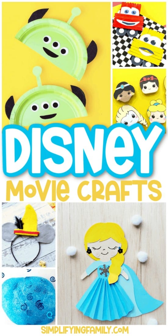 17 Easy Disney Movie Crafts When You Are Stuck Inside 3