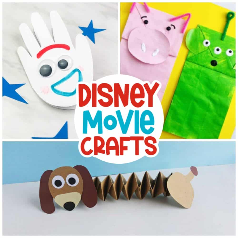 17 Easy Disney Movie Crafts When You Are Stuck Inside