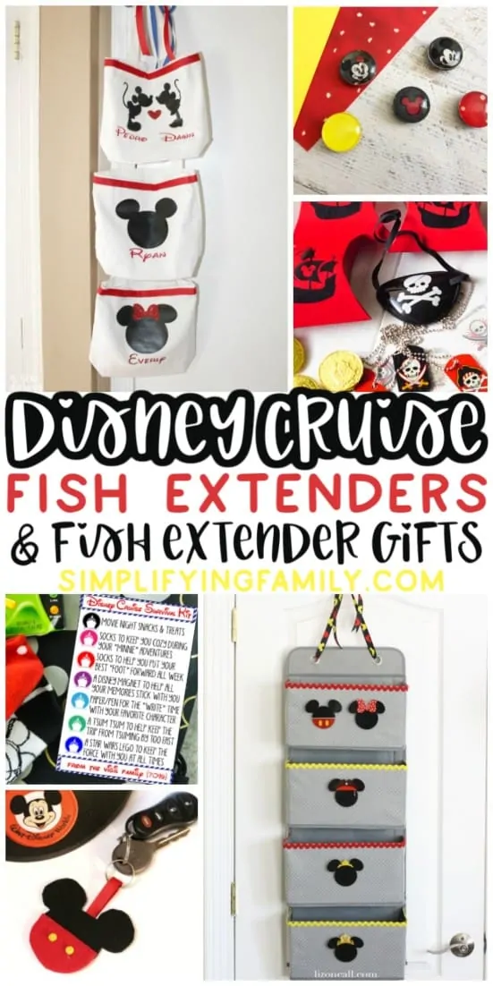 Need fish extender ideas for your Disney Cruise? Here are 17 Disney Cruise fish extender ideas that are sure to bring back fond memories for years to come. #disneycruise #fishextenderideas #DIYfishextenders #disneycruisefishextender