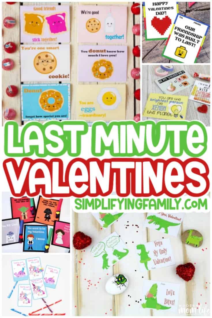 20 Free Fun and Easy Last-Minute Printable Valentines 2