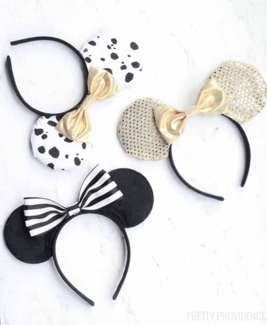 20 Easy DIY Mickey and Minnie Ears for Your Next Disney Vacation 10