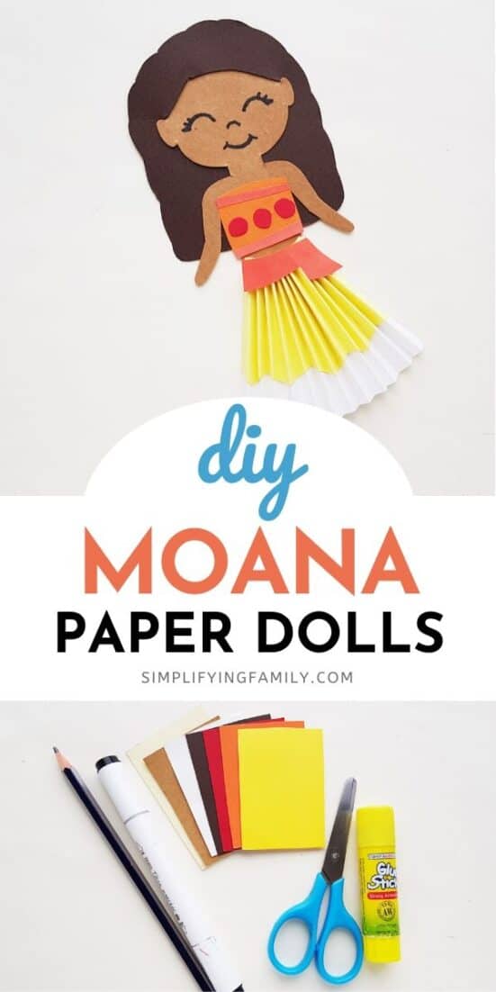 How to Make a Moana Paper Doll in 8 Easy Steps 1
